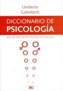 Front cover of Diccionario de Psicologia by Umberto Galimberti