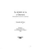 Front cover of La Muerte Se Va a Granada by Fernando del Paso