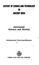 Cover of History of Science and Technology in Ancient India by Debiprasad Chattopadhyaya