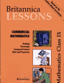 Cover of Commercial Mathematics by Unknown
