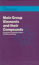 Front cover of Main Group Elements And Their Compounds by V. G. Kumar Das