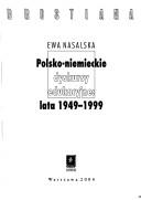 Front cover of Polsko-Niemieckie Dyskursy Edukacyjne by Ewa Nasalska