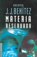 Cover of Materia reservada by J. J. Benítez