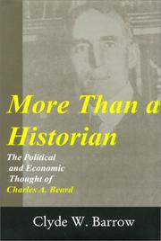 Cover of More Than a Historian by Clyde Barrow