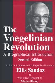 Front cover of The Voegelinian revolution by Ellis Sandoz