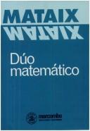 Front cover of Duo Matematico by Susana Mataix Hidalgo