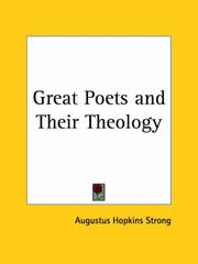 Cover of The great poets and their theology by Augustus Hopkins Strong