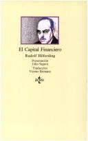 Cover of Das Finanzkapital by Rudolf Hilferding