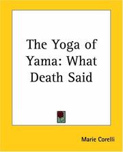 Front cover of The Yoga Of Yama by W. Gorn Old