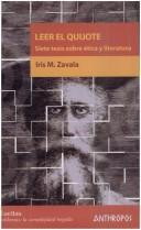 Front cover of Leer El Quijote by Iris M. Zavala