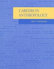 Front cover of Careers in anthropology by John T. Omohundro