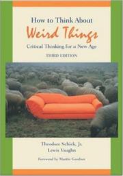 Cover of How to think about weird things by Theodore Schick