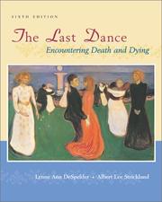 Front cover of The last dance by Lynne Ann DeSpelder