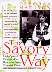 Cover of The savory way by Deborah Madison
