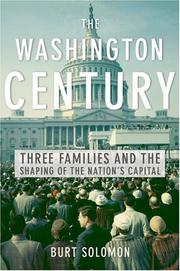 Cover of The Washington Century by Burt Solomon