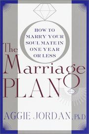 Cover of The Marriage Plan by Aggie Phd Jordan