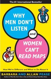 Front cover of Why men don't listen & women can't read maps by Barbara Pease