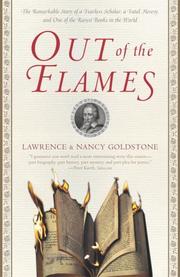 Front cover of Out of the Flames by Lawrence Goldstone