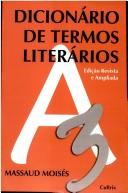 Cover of Dicionário de Termos Literários by Massaud Moisés