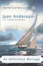 Front cover of An unfinished marriage by Joan Anderson