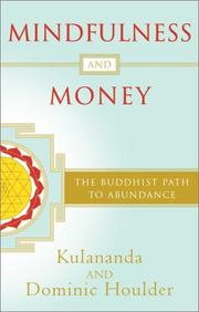 Cover of Mindfulness and money by Kulananda.