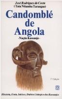 Front cover of Candomblé de Angola by José Rodrigues da Costa