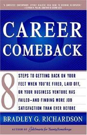 Cover of Career Comeback by Bradley Richardson