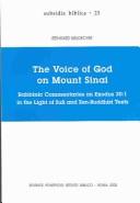 Cover of Voice of God on Mount Sinai: Rabbinic Commentaries on Exodus 20:1 in Light of Sufi and Zen-Buddhist Texts (Subsidia Biblica, 23) by Reinhard Neudecker