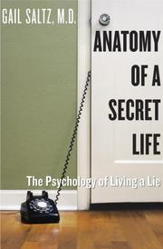 Cover of Anatomy of a secret life by Gail Saltz