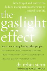 Cover of The Gaslight Effect by Dr. Robin Stern