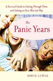 Cover of The panic years by Doree Lewak