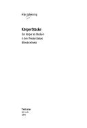 Cover of KörperStücke by Antje Johanning