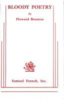Front cover of Bloody poetry by Howard Brenton