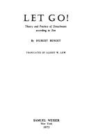 Cover of Lâcher prise by Hubert Benoît