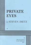 Cover of Private eyes by Steven Dietz