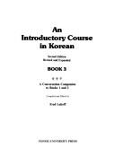 Cover of An introductory course in Korean by Fred Lukoff