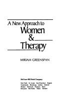 Front cover of A new approach to women & therapy by Miriam Greenspan