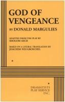 Front cover of God of vengeance by Donald Margulies
