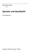 Front cover of Sprache un Geschlecht by Gisela Klann-Delius