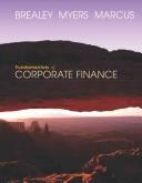 Cover of Fundamentals of corporate finance by Richard A. Brealey