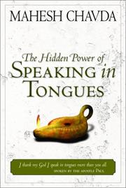 Cover of Hidden Power of Speaking in Tongues by Mahesh Chavda