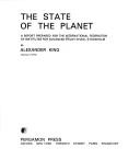 Front cover of The state of the planet by International Federation of Institutes for Advanced Study.