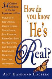 Front cover of How Do You Know He's Real? by Amy Hammond Hagberg