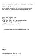 Front cover of Wortschatzuntersuchung, das normale Kind by Walter Rest