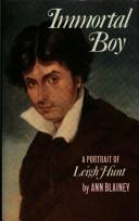 Cover of Immortal boy by Ann Blainey