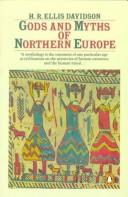 Cover of Gods and myths of northern Europe by Hilda Roderick Ellis Davidson
