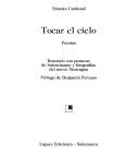 Cover of Tocar el cielo by Ernesto Cardenal