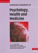 Front cover of Cambridge handbook of psychology, health and medicine by S Ayers