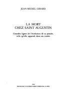 Front cover of La mort chez saint Augustin by Jean-Michel Girard