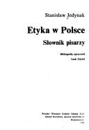 Front cover of Etyka w Polsce by Stanisław Jedynak